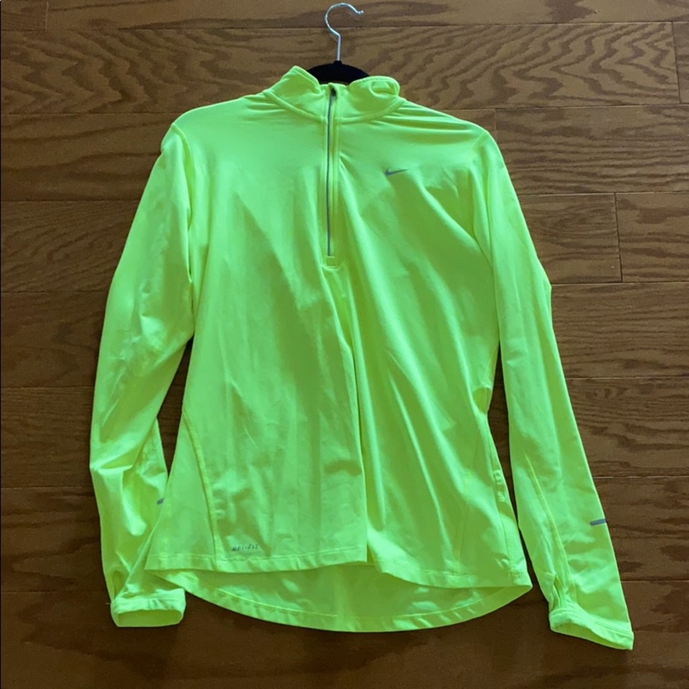Nike Dri-Fit Half Zip-Up Long Sleeve Shirt